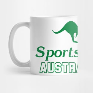 SPORTSBALL AUSTRALIA Caddy Green Mug
